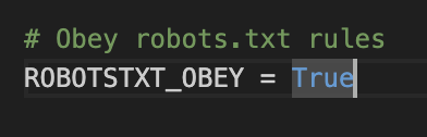 Robots TXT True value