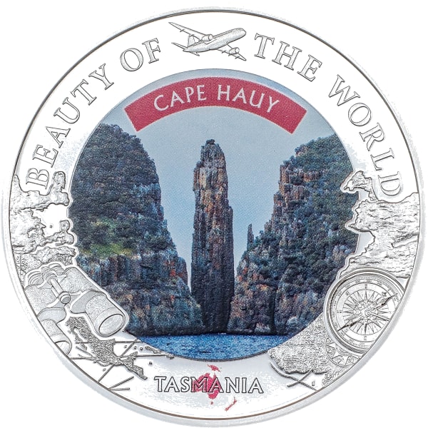Beauty Of The World Cape Hauy 1 oz Silver Coin 2024