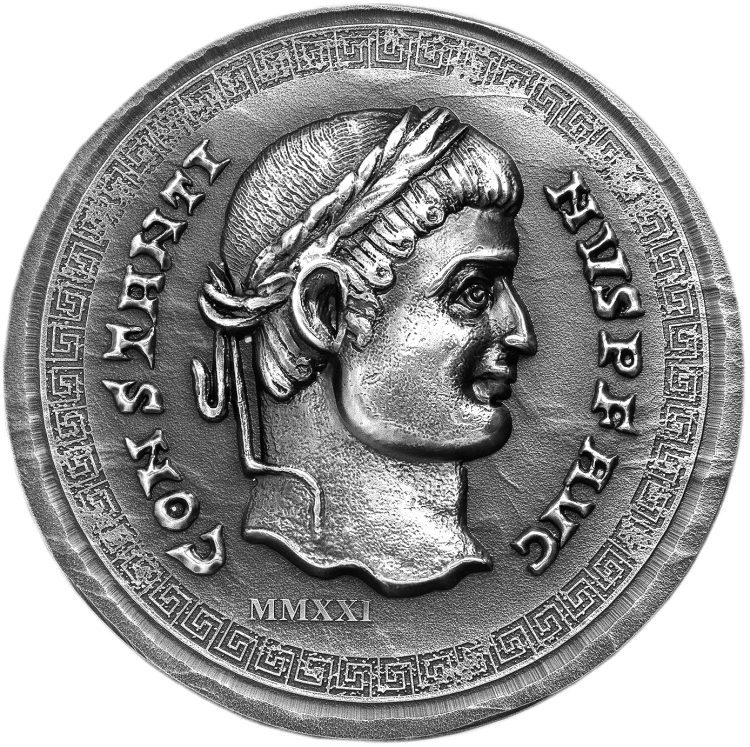 Roman Empire – Constantine 1-oz silver coin 2021