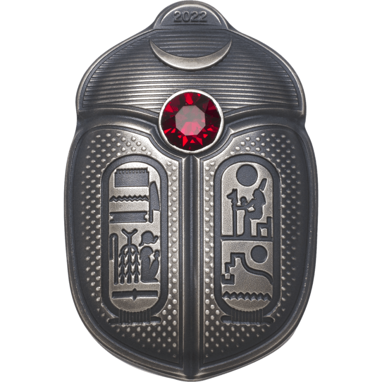 Scarab – Ramses II 1-oz silver coin 2022