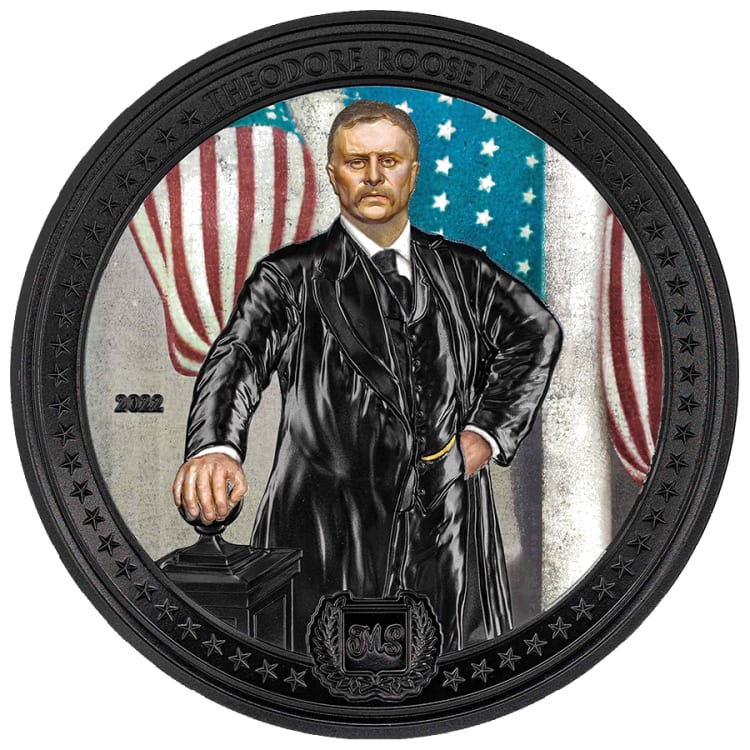 An American Life – Theodore Roosevelt 5-oz silver coin 2022