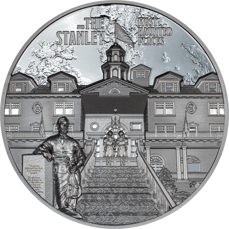 Most Haunted Places – The Stanley 2-oz silver coin 2023