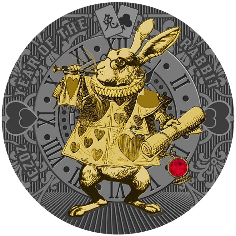 Year of the Rabbit – Happiness for All 14-gram silver coin 2023