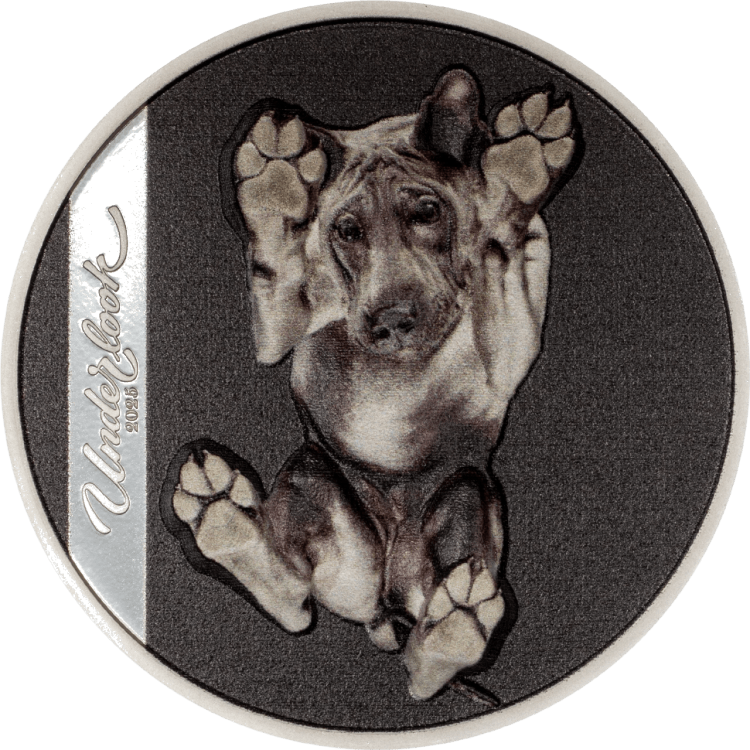 Underlook – Under Dog 1-oz silver coin 2025