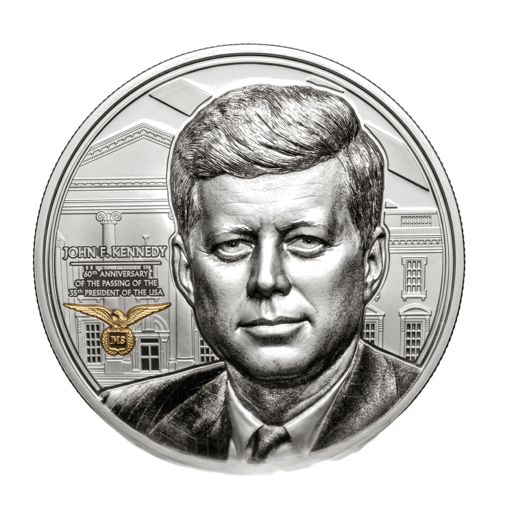 An American Life – John F. Kennedy Special Edition 5-oz silver coin 2023