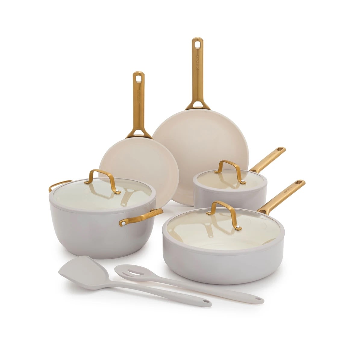 Reserve Nonstick Ceramic 10-Piece Cookware Set in Taupe