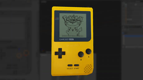 Image of the WebGL GameBoy project