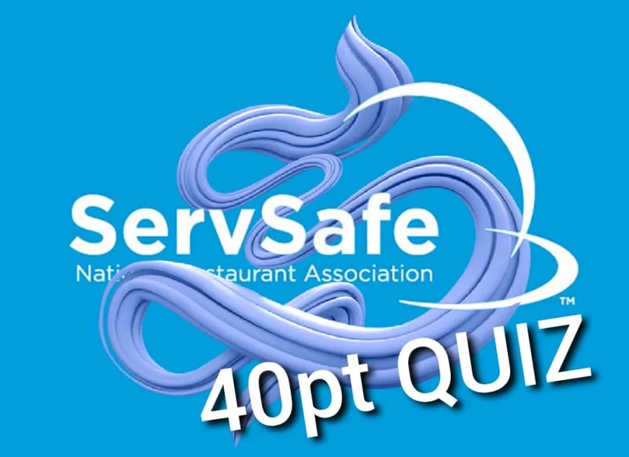 ServSafe 40pt Pretest