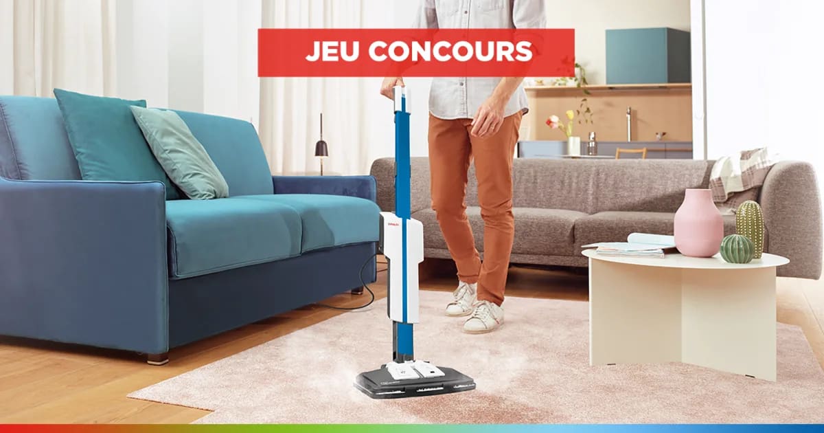 Tentez de gagner le nouveau balai vapeur POLTI Vaporetto SV620_Style !