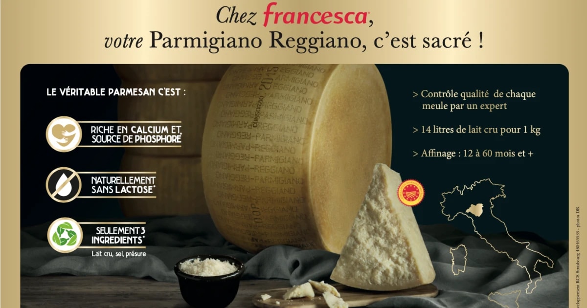 Jeu concours Parmigiano Reggiano avec les restaurants Francesca