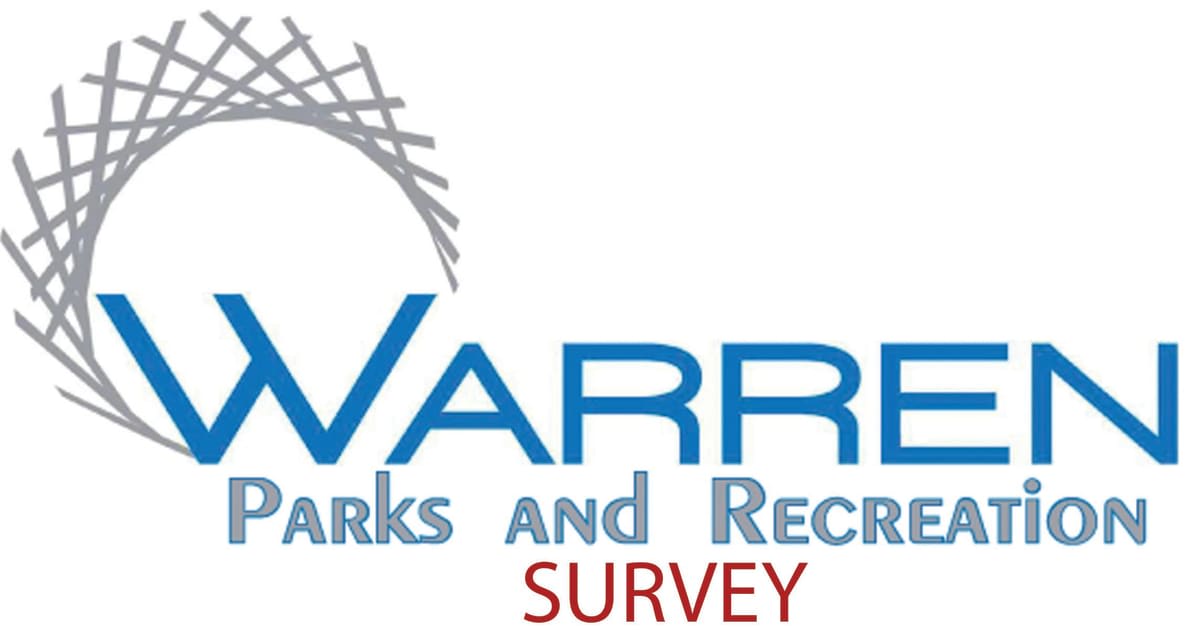 Warren Parks and Recreation Questionnaire Survey