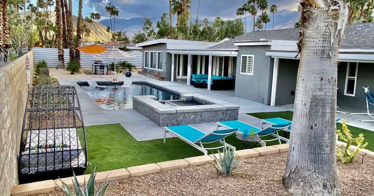 Palm Springs Backyard
