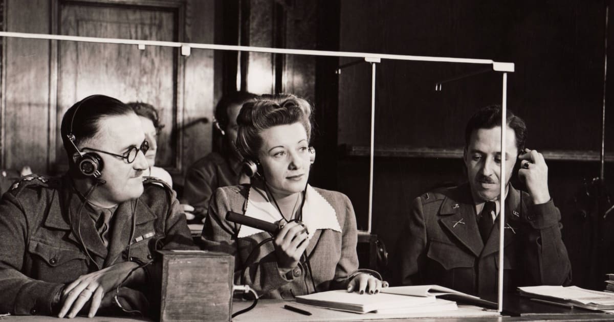 The Nuremberg Trial Interpreters