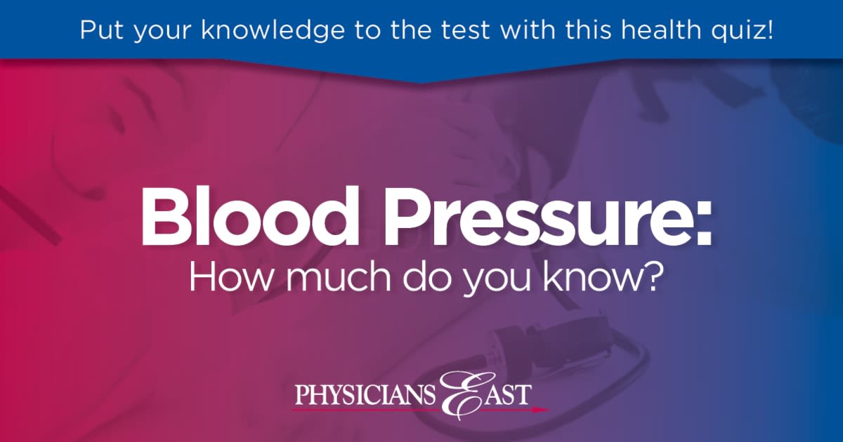 Blood Pressure 101 Know the Basics