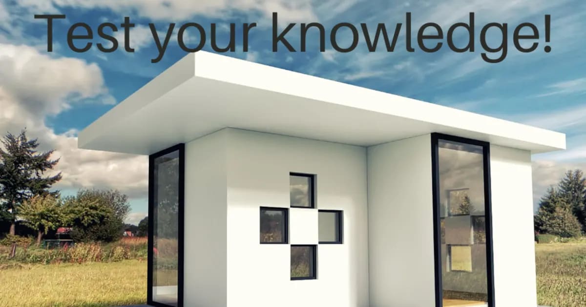 Tiny Home Quiz