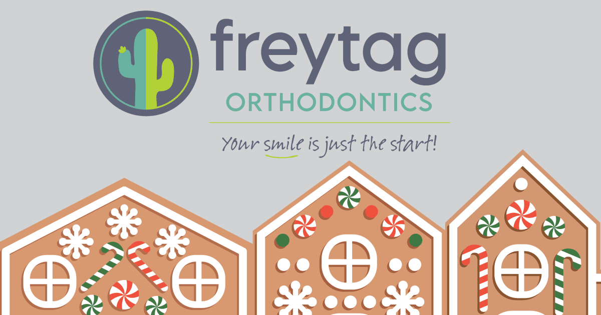 Freytag Ortho Dental Office Gingerbread House Decorating Contest