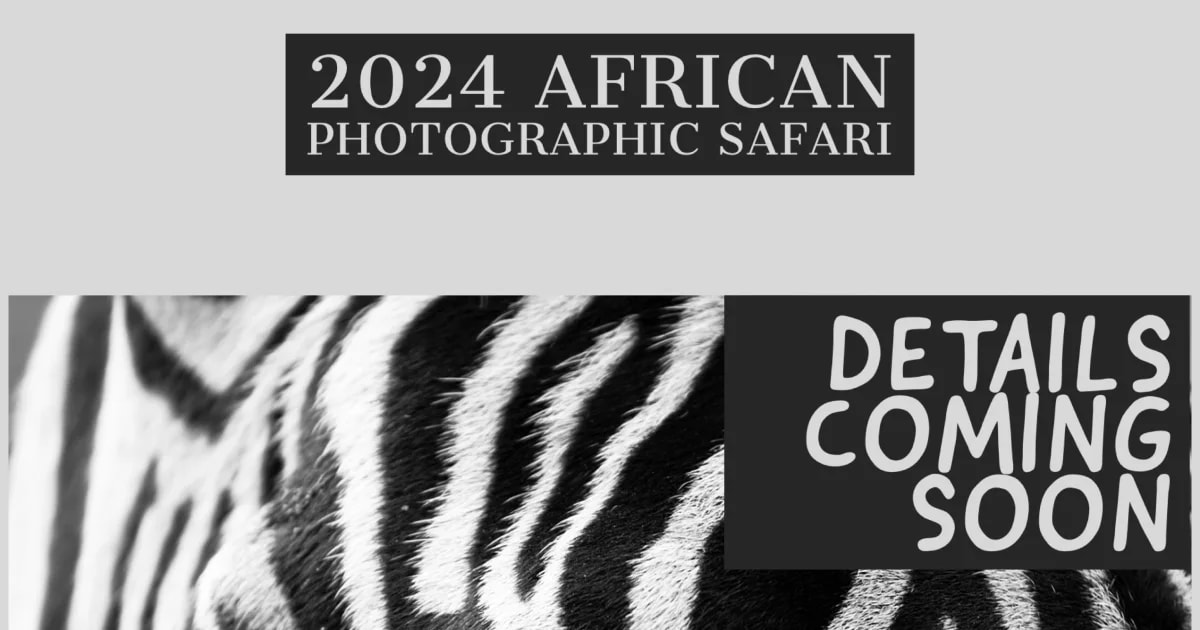 2024 African Photographic Safari