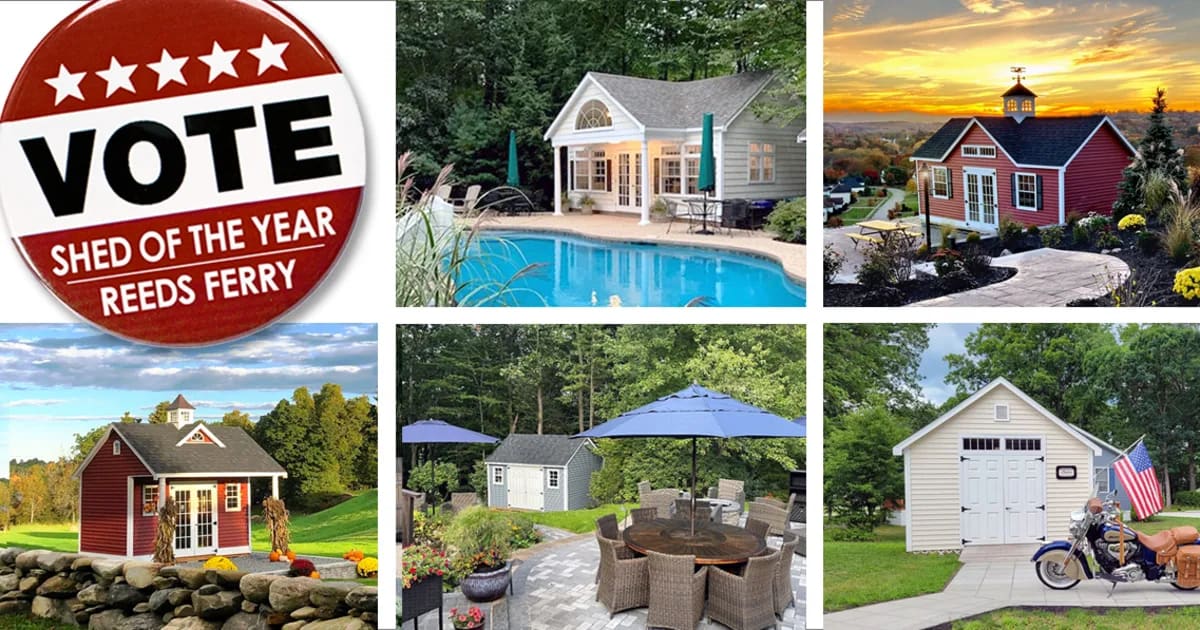 VOTE FOR REEDS FERRY SHED OF THE YEAR 2022