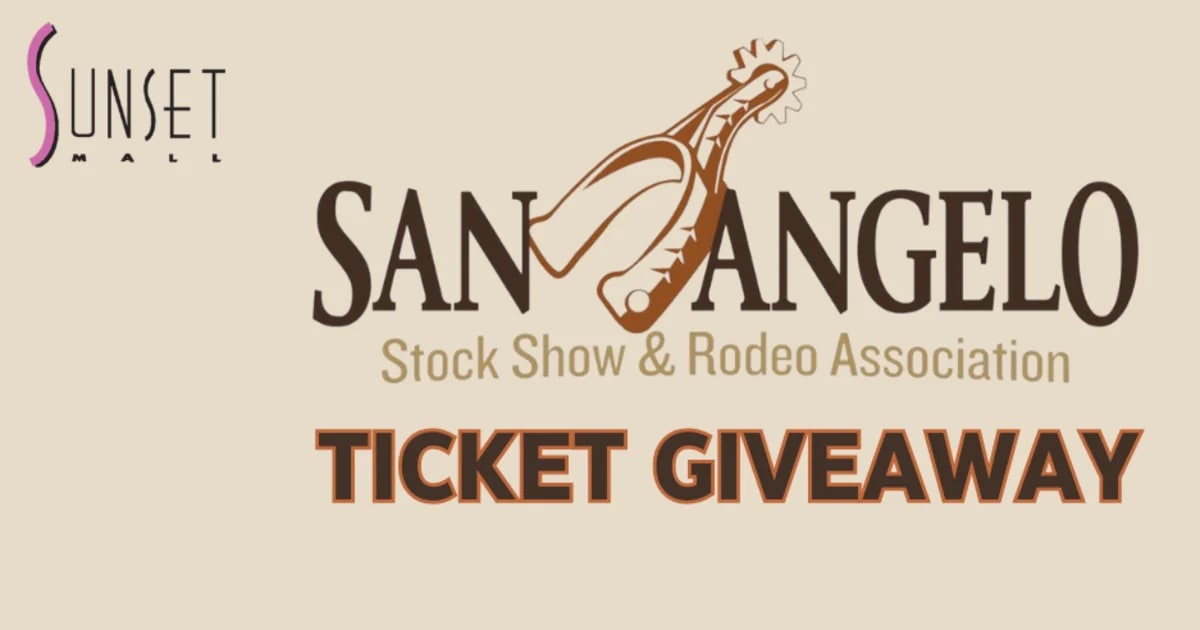 Sunset Mall 91st Annual San Angelo Rodeo Ticket Giveaway