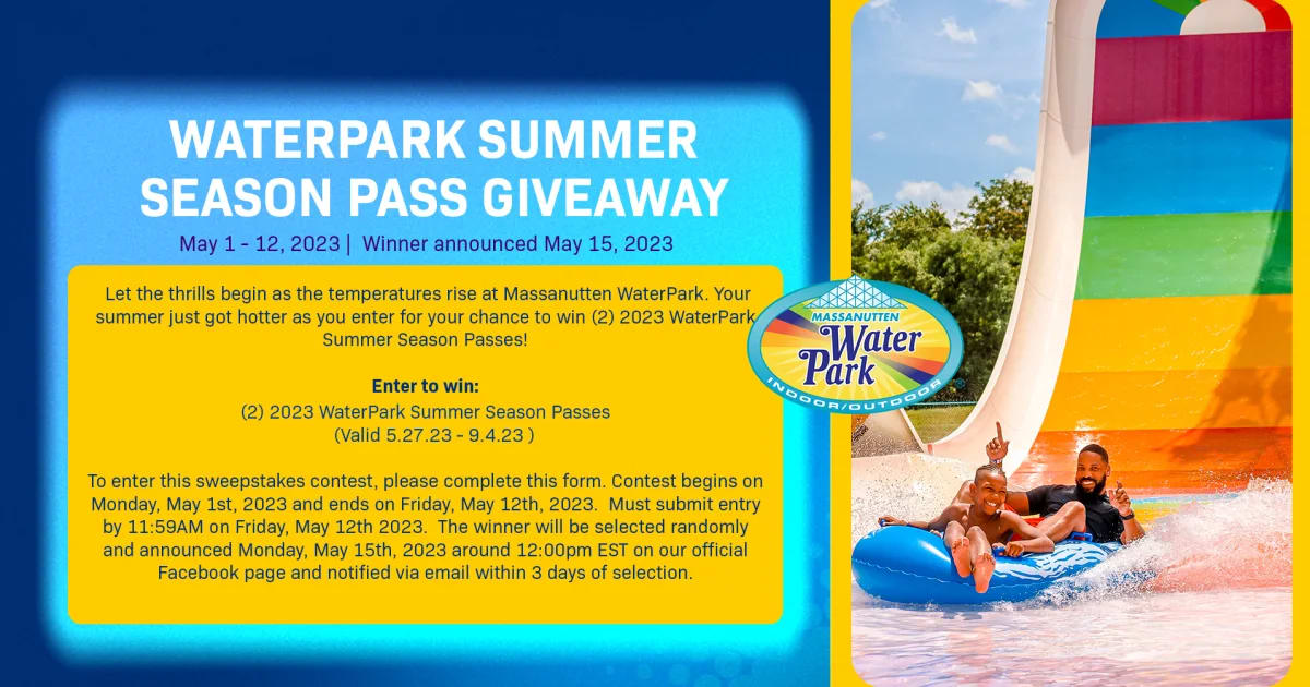 WaterPark Summer Season Passes Giveaway!