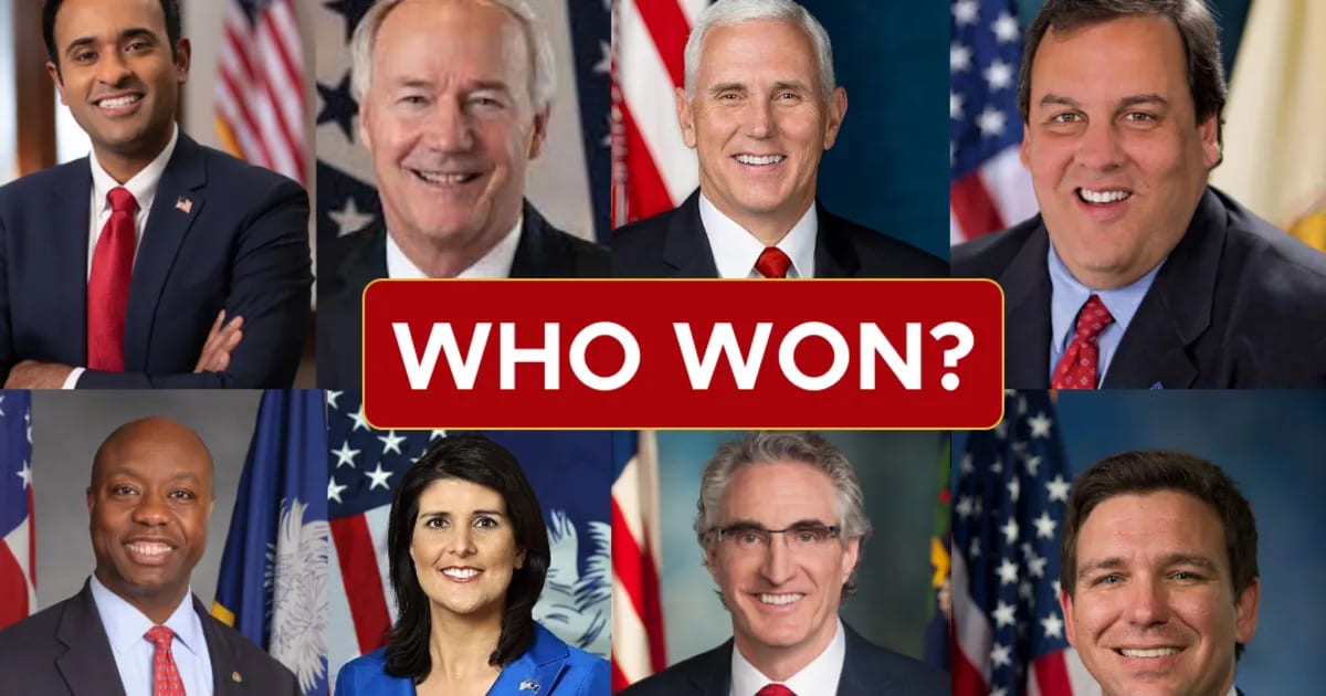 Who Won the Republican Debate?