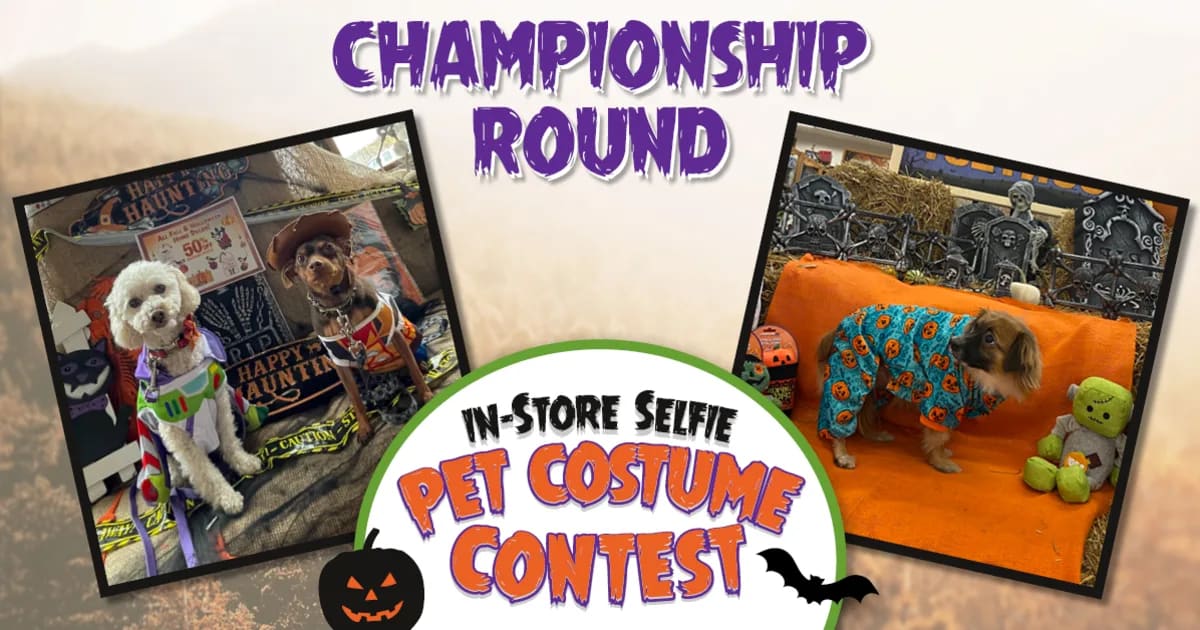 CountryMax Pet Costume Contest InStore Selfie 2023 Photo Contest