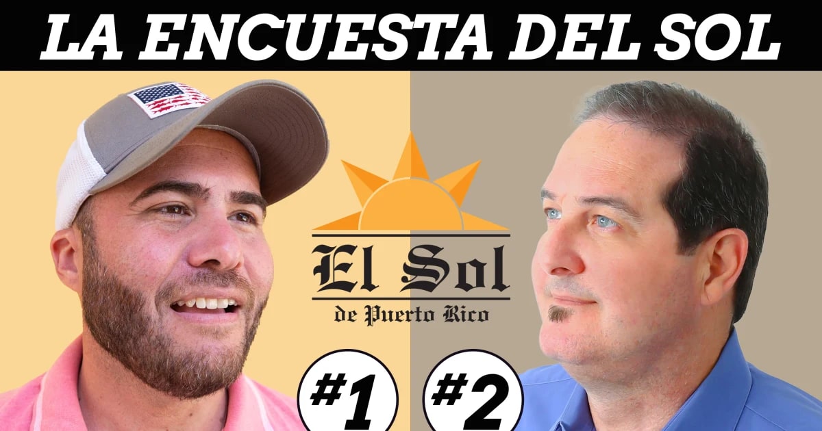 Encuesta oficial de Periódico El Sol de Puerto Rico Primarias 2025
