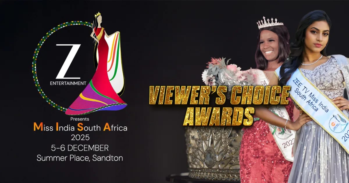 Zee Miss India South Africa 2025 - Viewer's Choice Award