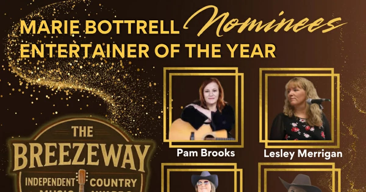 2025/26 Marie Bottrell Award - Breezeway Entertainer Of The Year - Female.