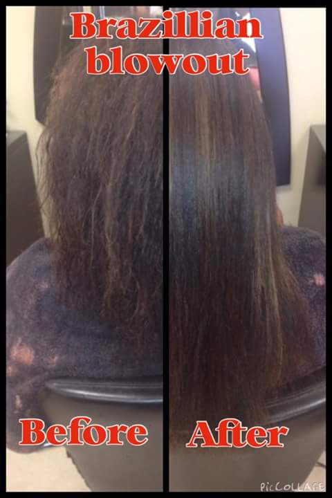 Win A Free Color And Brazilian Blowout Like And Share