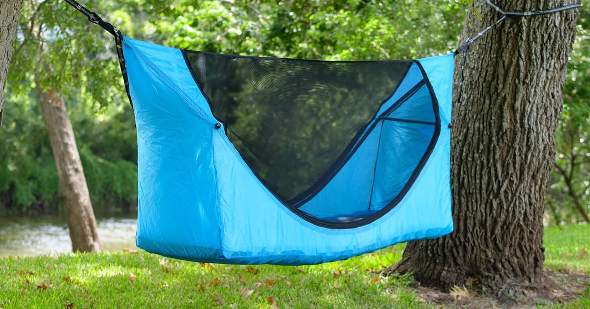 Win an Aden Outdoors LayFlat Hammock Tent 239 Value