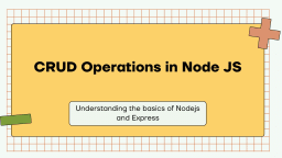 Basic CRUD Operations in Express.js: A Step-by-Step Tutorial
