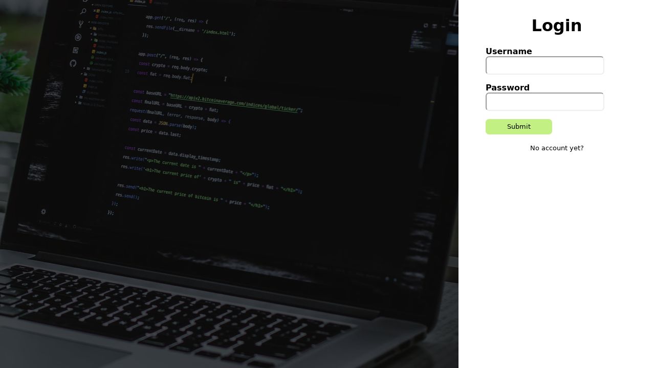 Login Register Toggle