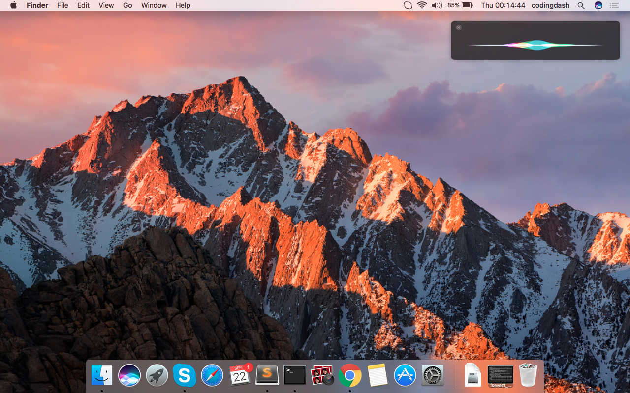 macOS Sierra