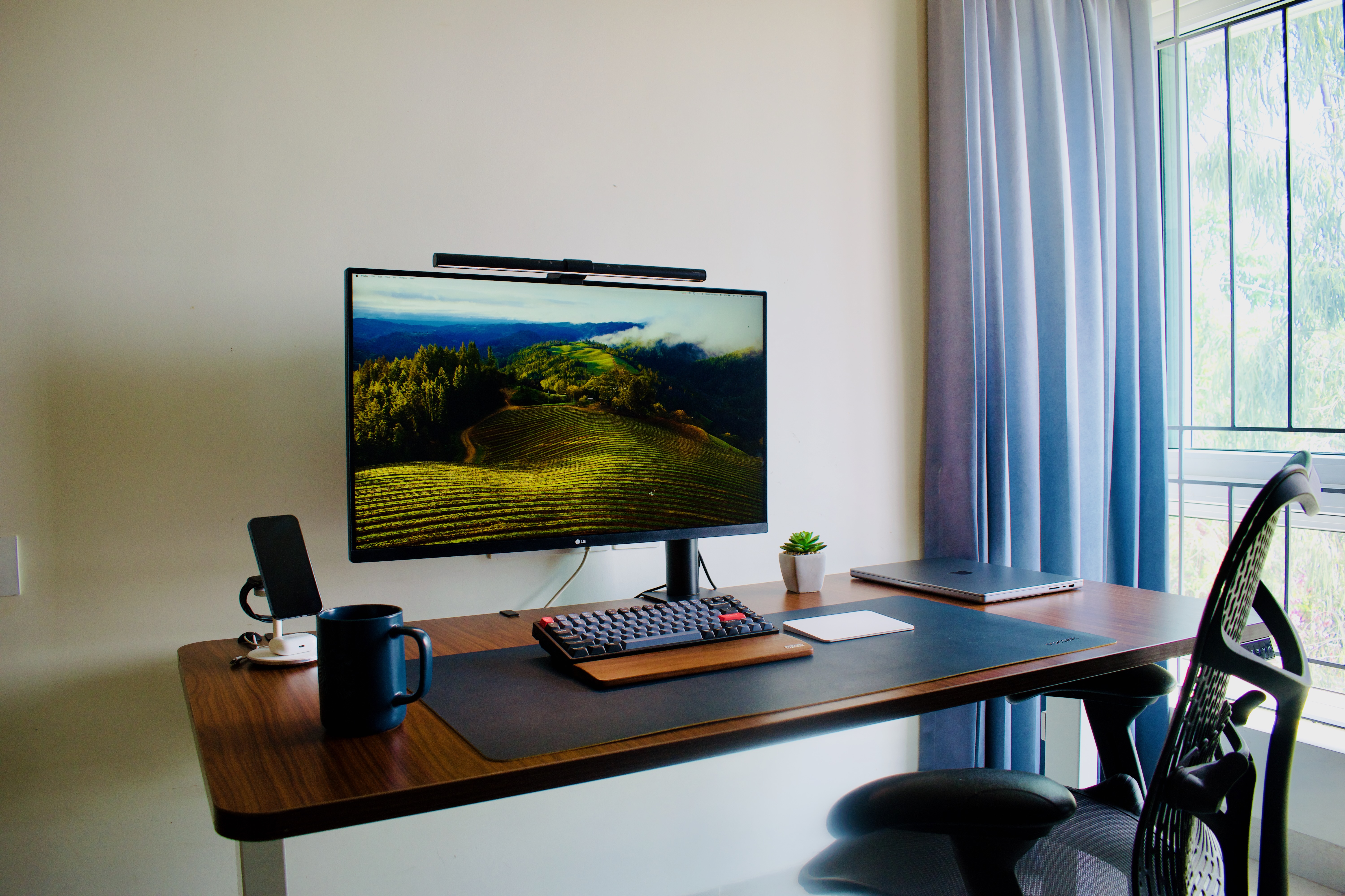 Desk setup