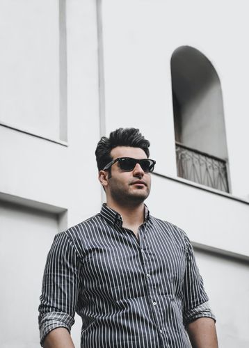 Black and White Stripe Shirt