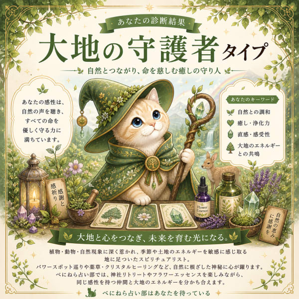 🌿 大地の守護者タイプ