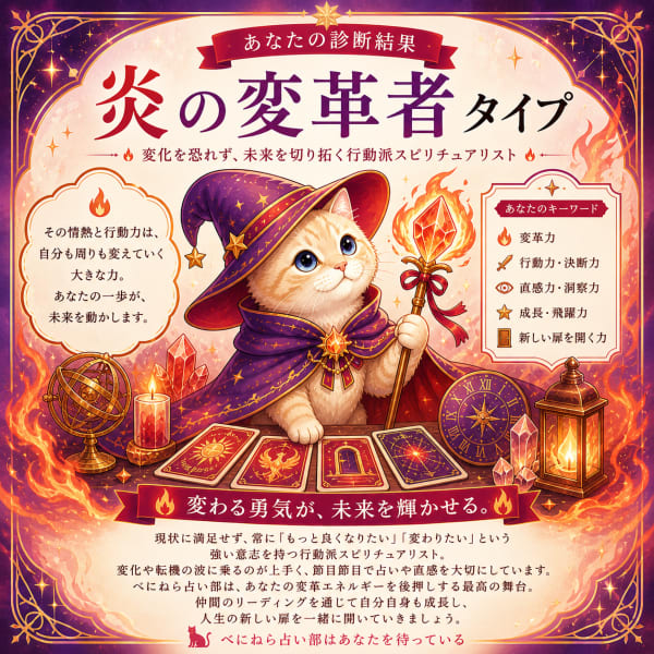 🔥 炎の変革者タイプ