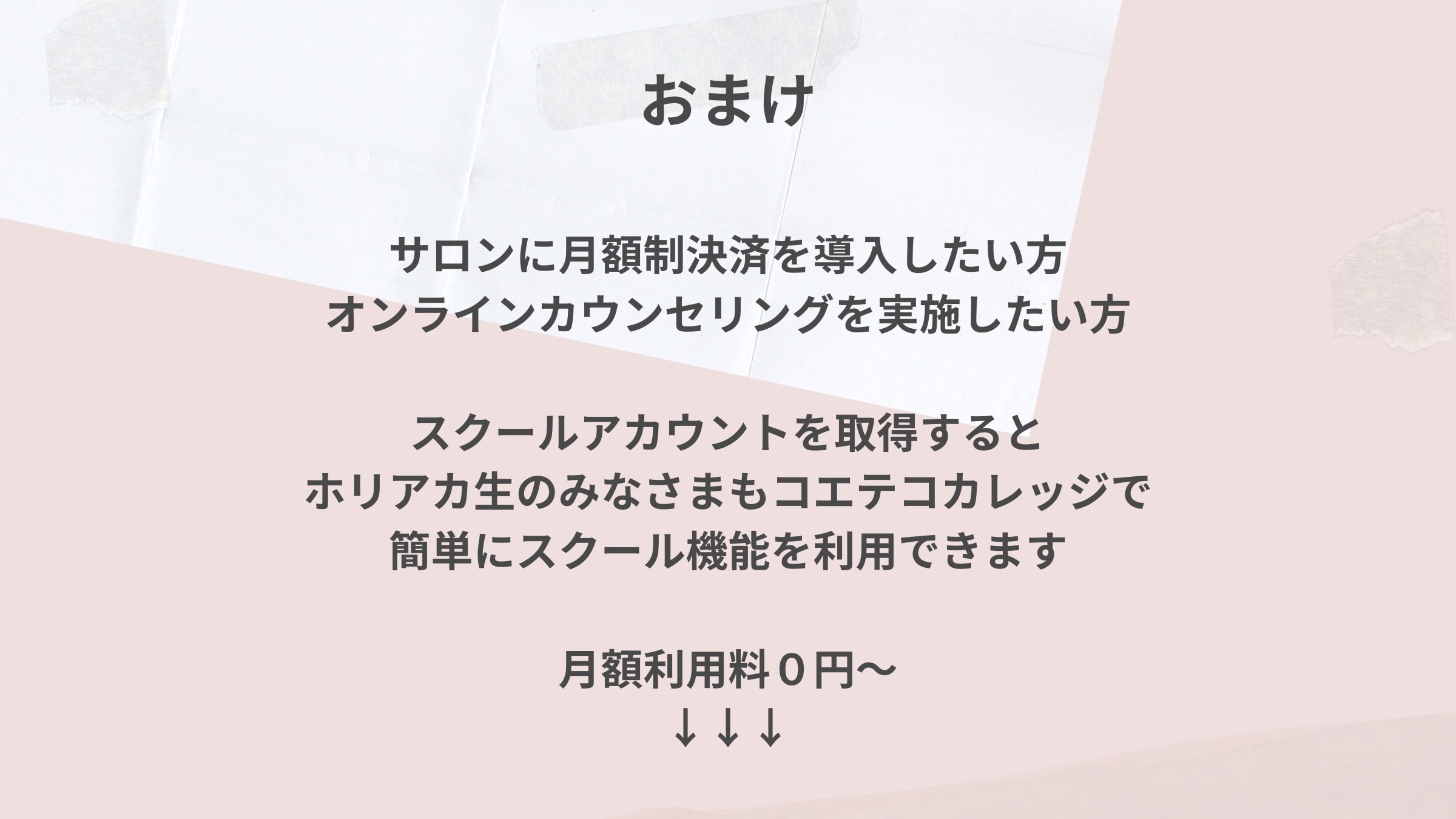 ホリアカの楽しみ方～ホリスティックリメディアルアカデミー～