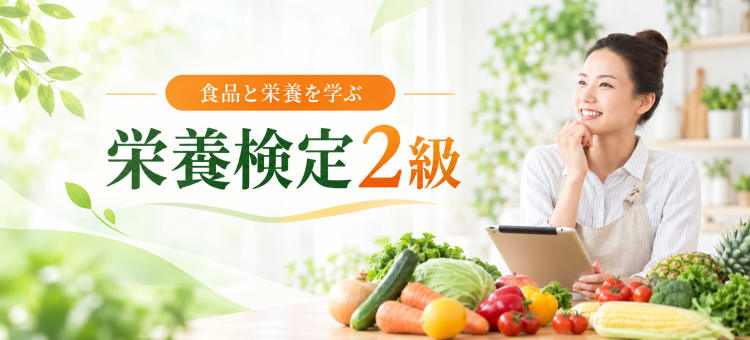 栄養検定【動画講座付き】2級