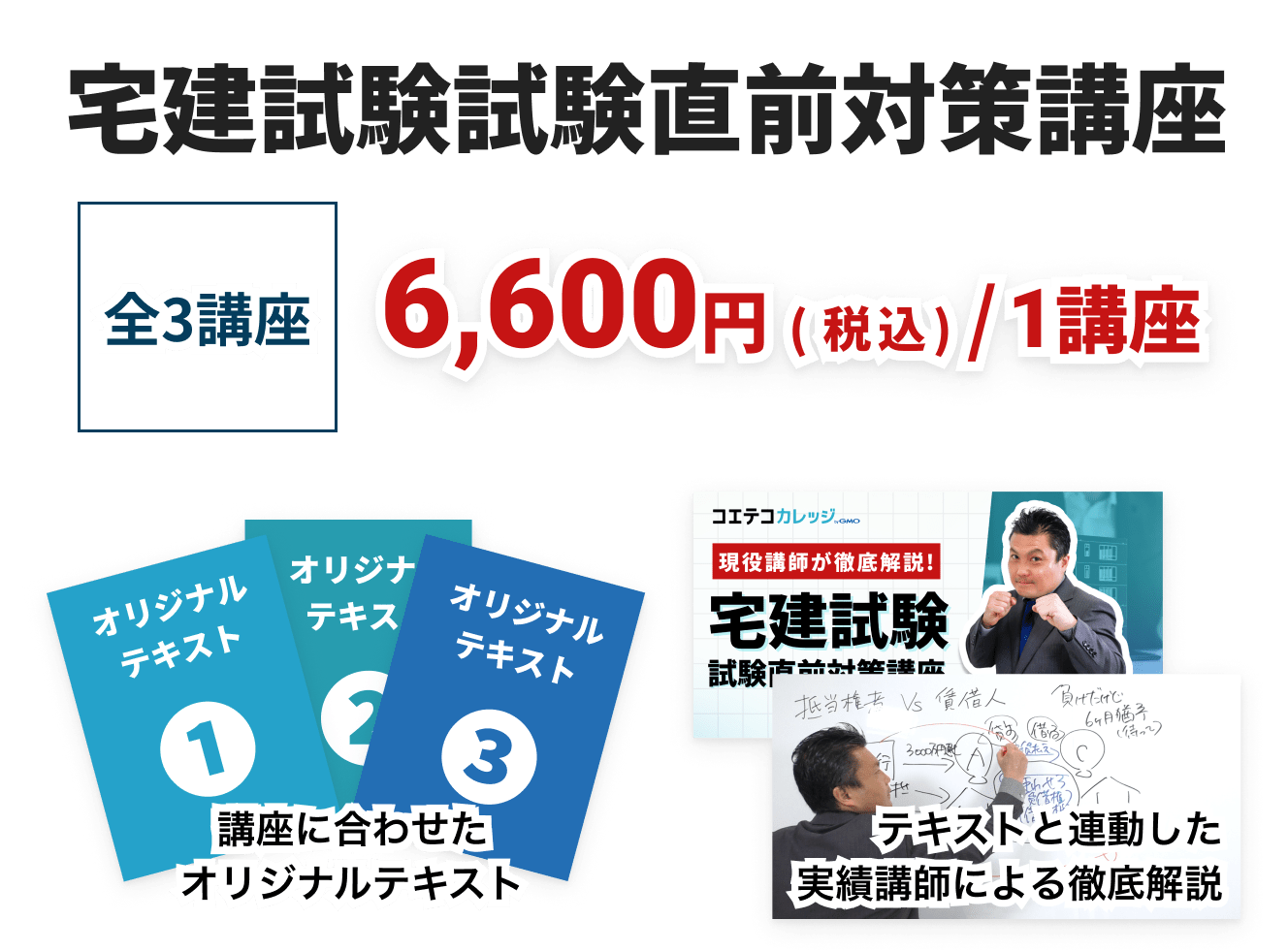 いつでもどこでも学べる！苦手な箇所に絞って勉強できる!実績のある講師による本番向けの徹底解説！