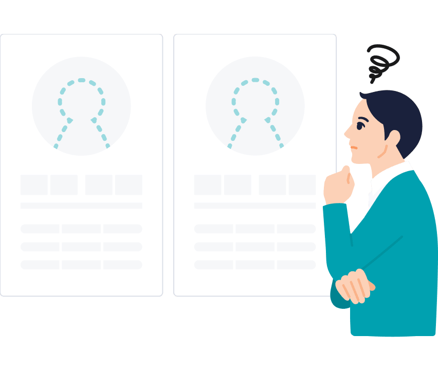 講師が集まらず困っている男性