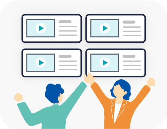 講座を管理している様子