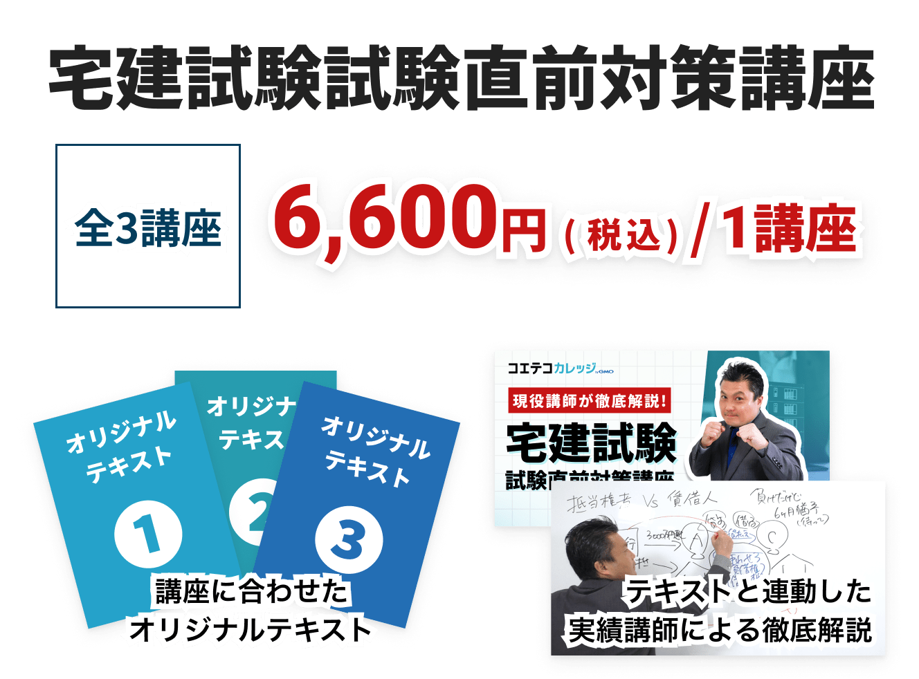いつでもどこでも学べる！苦手な箇所に絞って勉強できる!実績のある講師による本番向けの徹底解説！