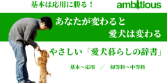 やさしい「愛犬暮らしの辞書」　中級編