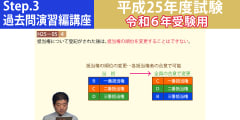 宅建Step.3過去問演習編講座【平成25年度試験　令和６年受験用】