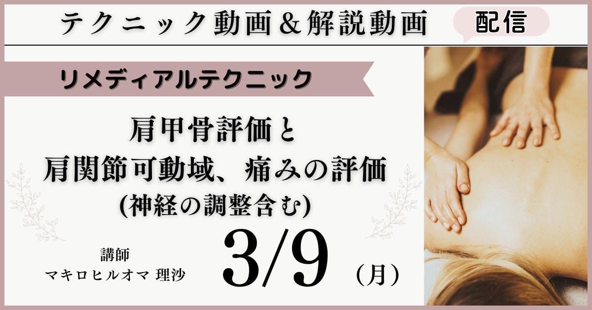 リメディアルテクニック「神経の調整テクニック」