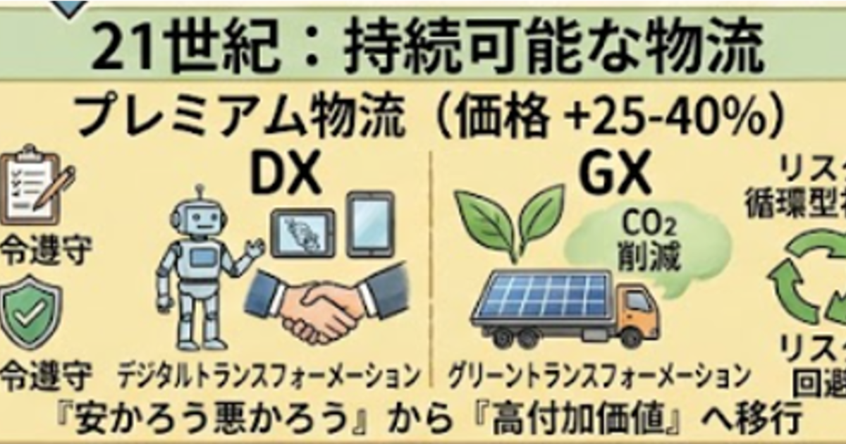 プレミアム・ロジスティクスのすすめ ― 物流13の技術で読み解く、昔と今・価格と価値