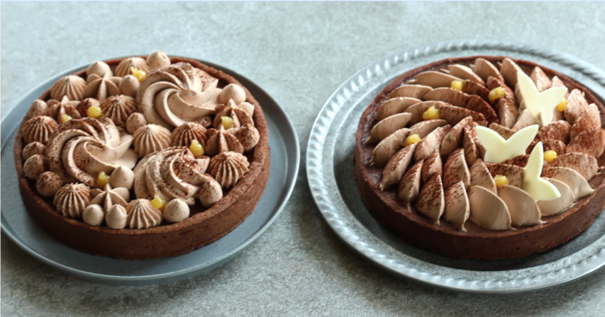 【動画レッスン】半熟タルトショコラ 絞りたくなる！魔法のチョコクリーム