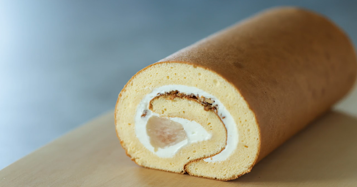 【動画レッスン】割れない！しっとりふわふわ桃ロール